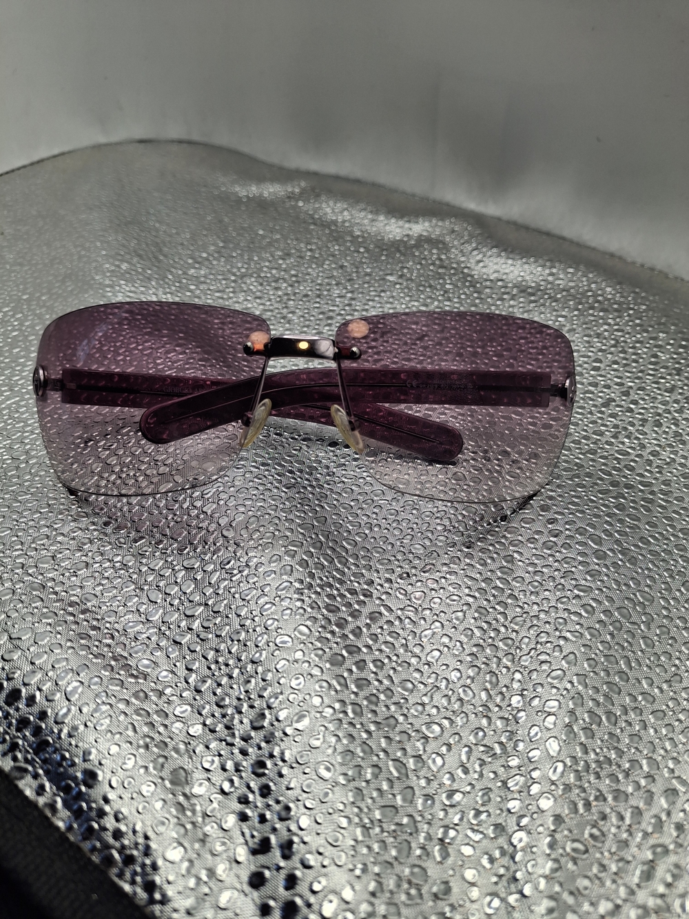 Giorgio Armani Purple Gradient Women's Sunglasses